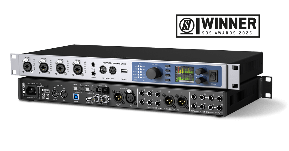 RME Fireface UFX III